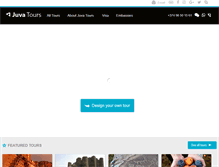 Tablet Screenshot of juvatours.com